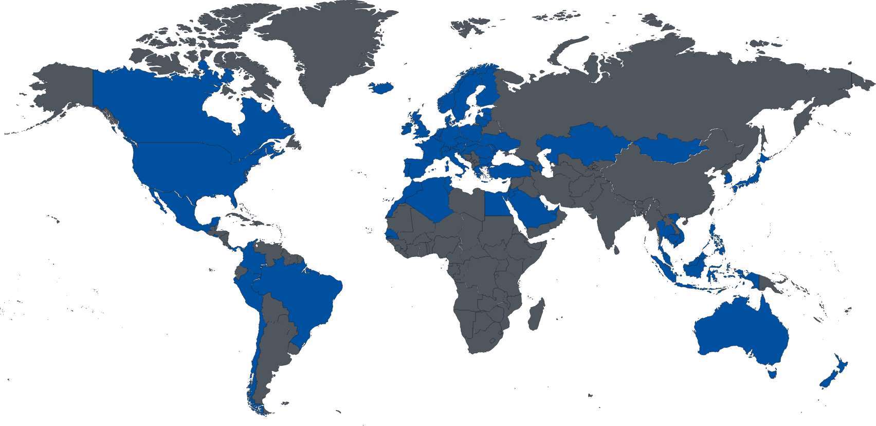 world map