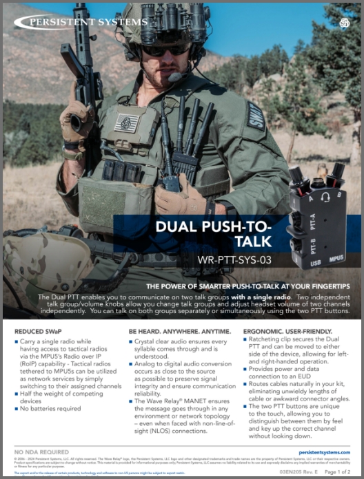 DUAL PUSH-TO-TALK