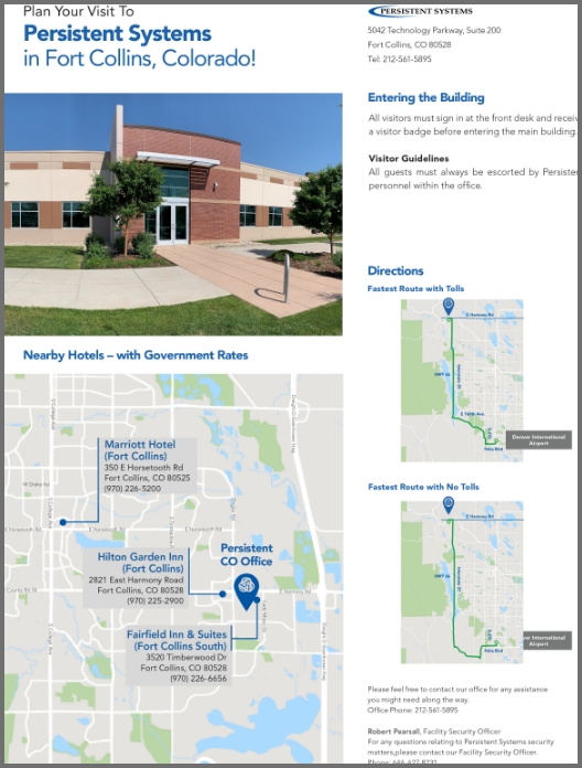 FORT COLLINS, COLORADO VISITOR GUIDE