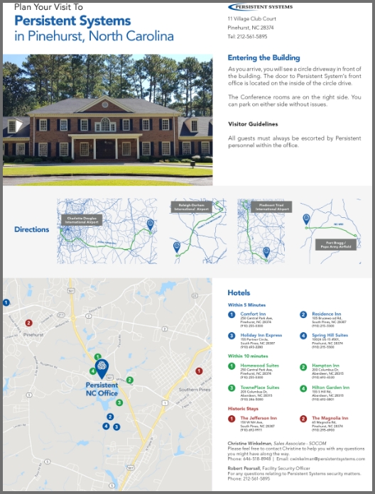 PINEHURST, NORTH CAROLINA VISITOR GUIDE