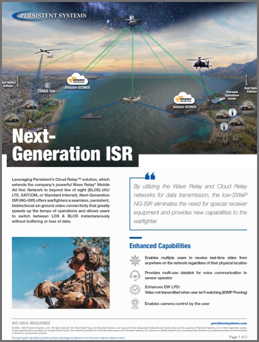 Next-Generation ISR