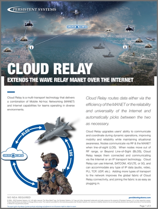 CLOUD RELAY<sup>TM</sup>