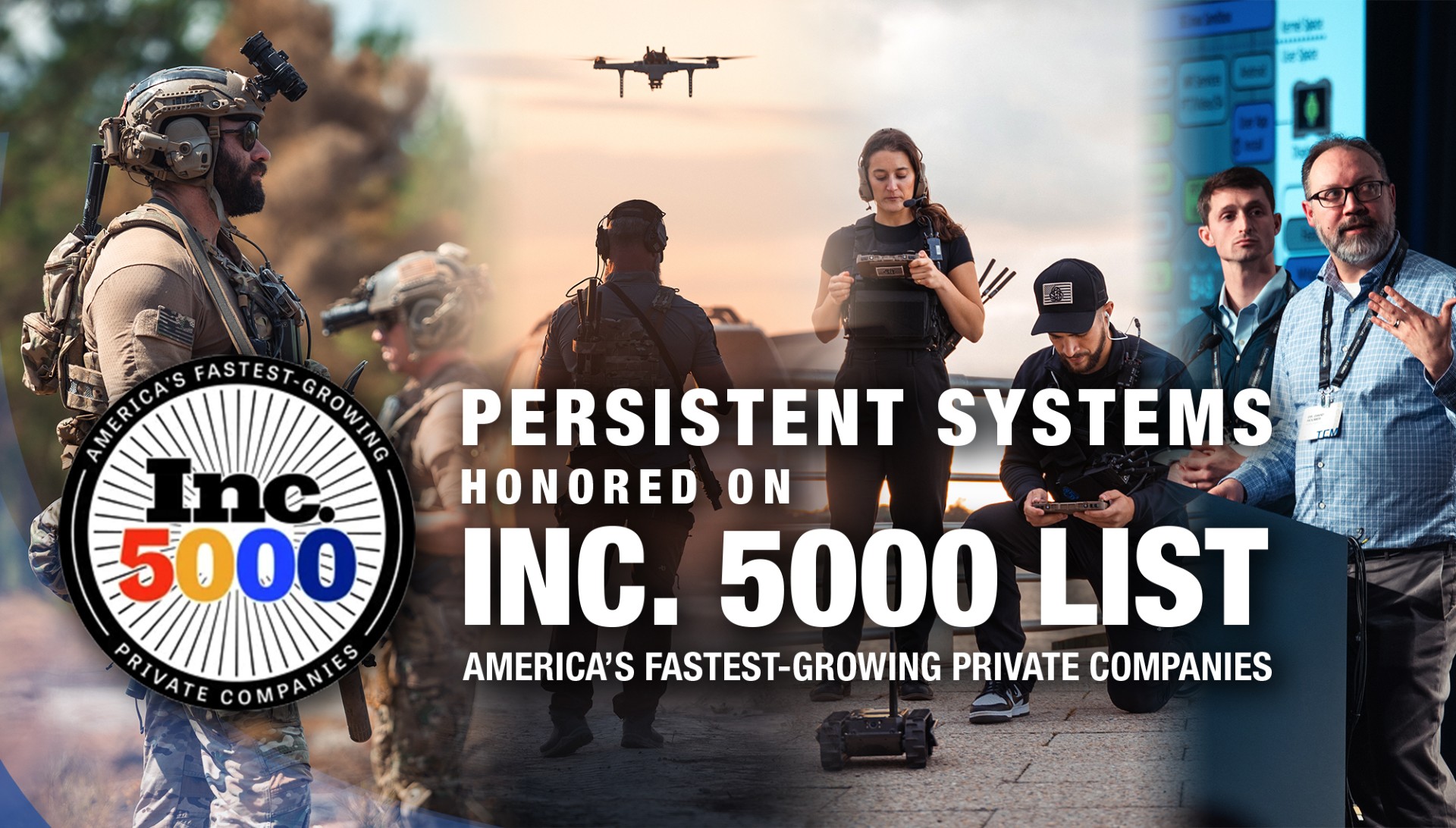 Inc. Magazine names Persistent Systems to Inc. 5000 list of America’s fastest-growing private companies