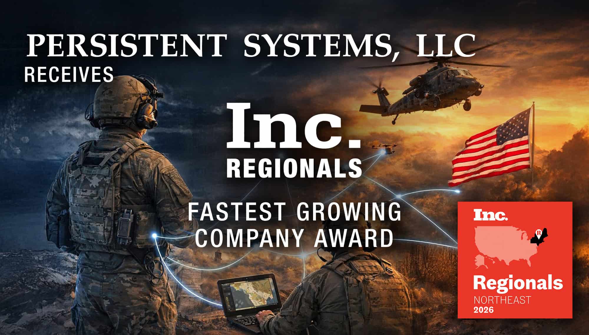 Inc. names Persistent Systems to its 2026 list of the fastest-growing private companies in the Northeast