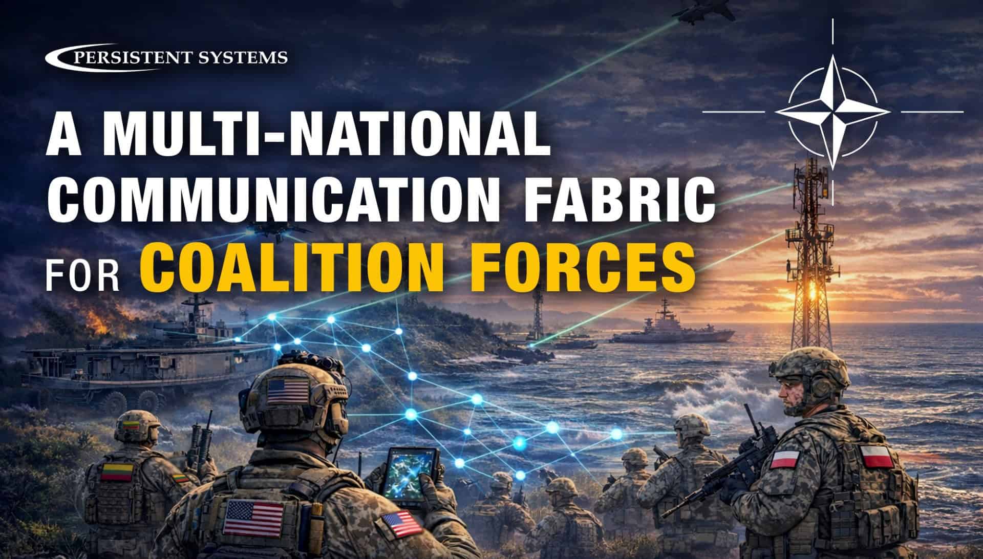 A Multi-National Communication Fabric for Coalition Forces